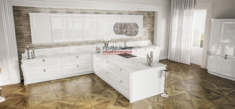 Кухня Berloni Olympia BIANCO CALCE